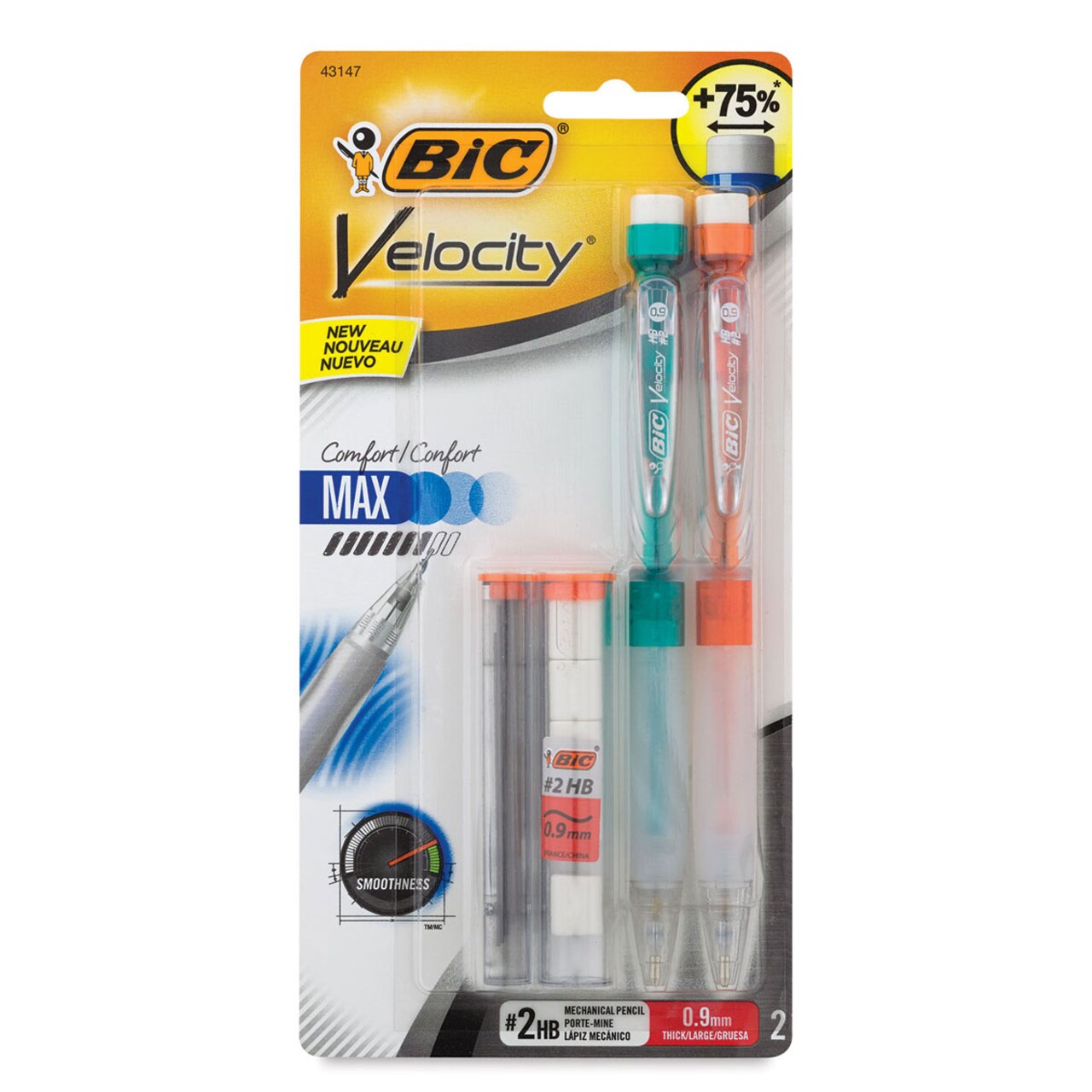 Bic Velocity Max Mechanical Pencil Set 0.9 mm, Pkg of Michaels